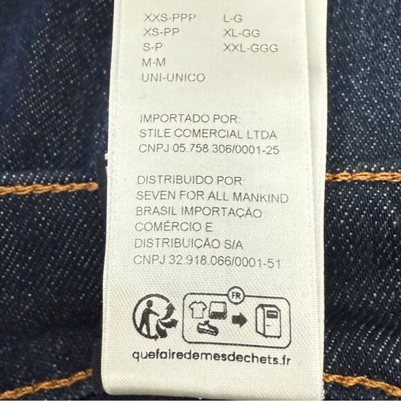 7 For All Mankind Austyn Relaxed Dark Blue Jeans Los Angeles Men’s Size 38 - Picture 13 of 13